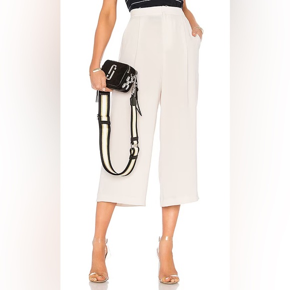Vince Pants - Vince High Waist Culotte Pant in Sandstone 8